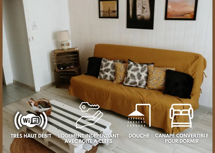 Studio De Plain-pied Avec Terrasse Et Jardin *